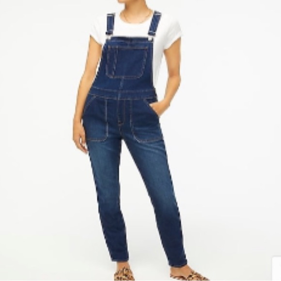 J. Crew Denim - J Crew Skinny overalls in signature stretch sz. M